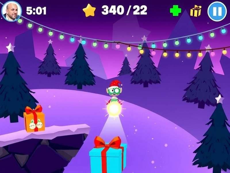 Festive Dash Gameplay Mechanics Festive Dash Gameplay Screenshot